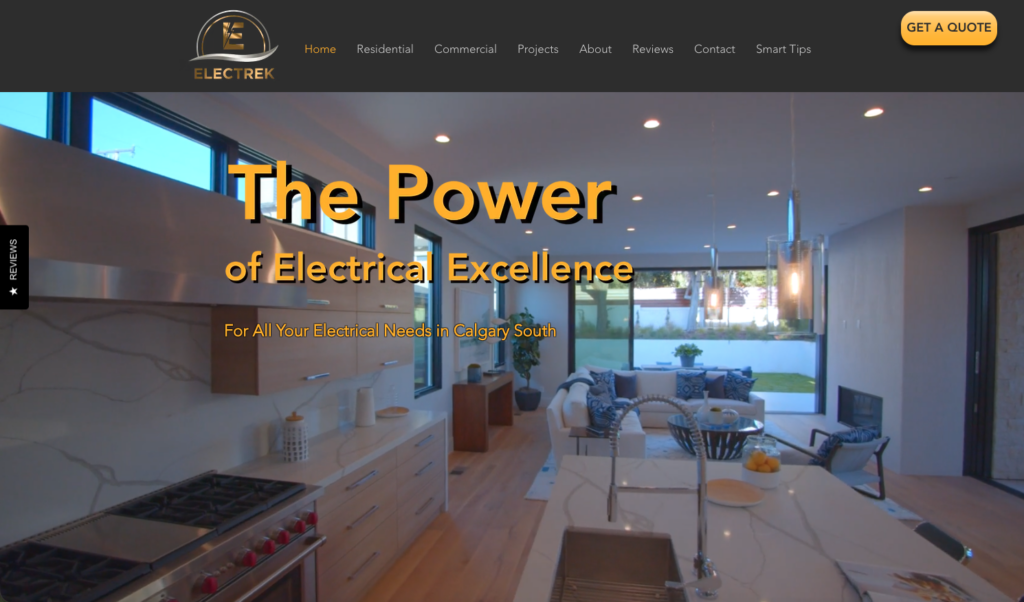 Elecktrek.ca Wix Website