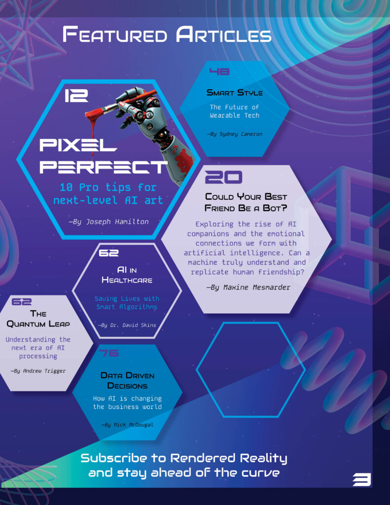 Table of Contents Editorial Design Page 2